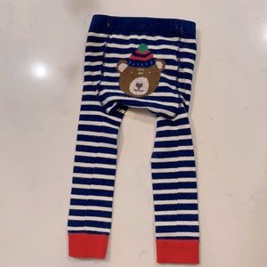 Baby Boden Bear Knit Leggings 6-12mo
